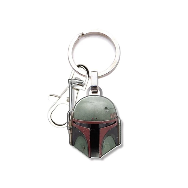 STAR WARS BOBA FETT HELMET 3D KEYCHAIN 3 STAR WARS BOBA FETT HELMET 3D KEYCHAIN