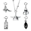 Star Wars Mandalorian Charm Necklace 2 Star Wars Mandalorian Charm Necklace -Hasbro Store swmanintchrmnk1 800x800 1
