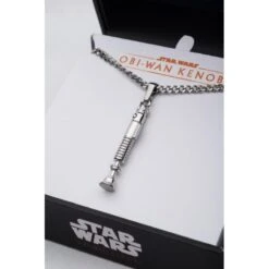 Star Wars Kenobi - Obi-Wan Lightsaber Hilt Pendant Necklace -Hasbro Store swobsabrpnk01 2 800x800 1