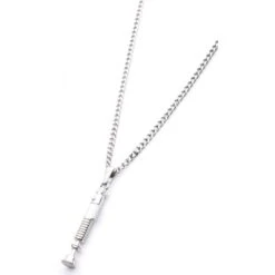 Star Wars Kenobi - Obi-Wan Lightsaber Hilt Pendant Necklace -Hasbro Store swobsabrpnk01 800x800 1