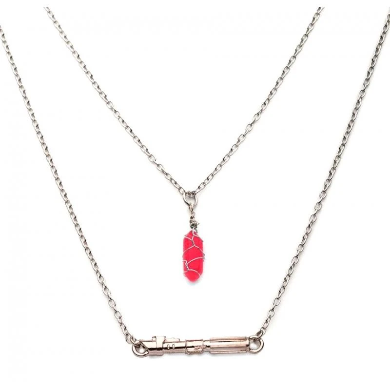 STAR WARS Kenobi - Darth Vader Lightsaber Hilt Pendant Necklace Twin Set 5 STAR WARS Kenobi - Darth Vader Lightsaber Hilt Pendant Necklace Twin Set - Image 3