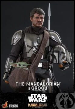 The Mandalorian And Grogu - Star Wars Hot Toys Collectibles 1/6 Scale Action Figure