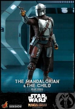 The Mandalorian And The Child (Deluxe) Figure Set- Star Wars Hot Toys Collectibles 1/6 Scale Action Figure -Hasbro Store the mandalorian and the child deluxe star wars gallery 5e724fcbc