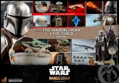 The Mandalorian And The Child (Deluxe) Figure Set- Star Wars Hot Toys Collectibles 1/6 Scale Action Figure -Hasbro Store the mandalorian and the child deluxe star wars gallery 5e7250171