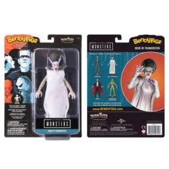 Noble Collection Universal Monsters Bendyfigs Action - Bride Of Frankenstein -Hasbro Store thebride nn1163 w pack