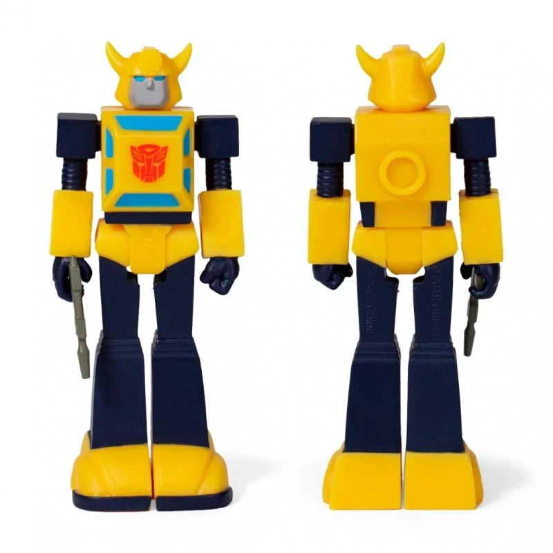 SUPER7 Transformers ReAction Action Figure Wave 1 - Bumblebee 4 SUPER7 Transformers ReAction Action Figure Wave 1 - Bumblebee - Image 2