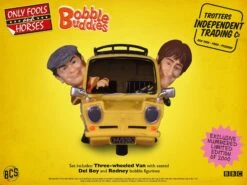Only Fools And Horses Bobble Buddies Exclusive Box Set - Trotters Independent Trading Co Van