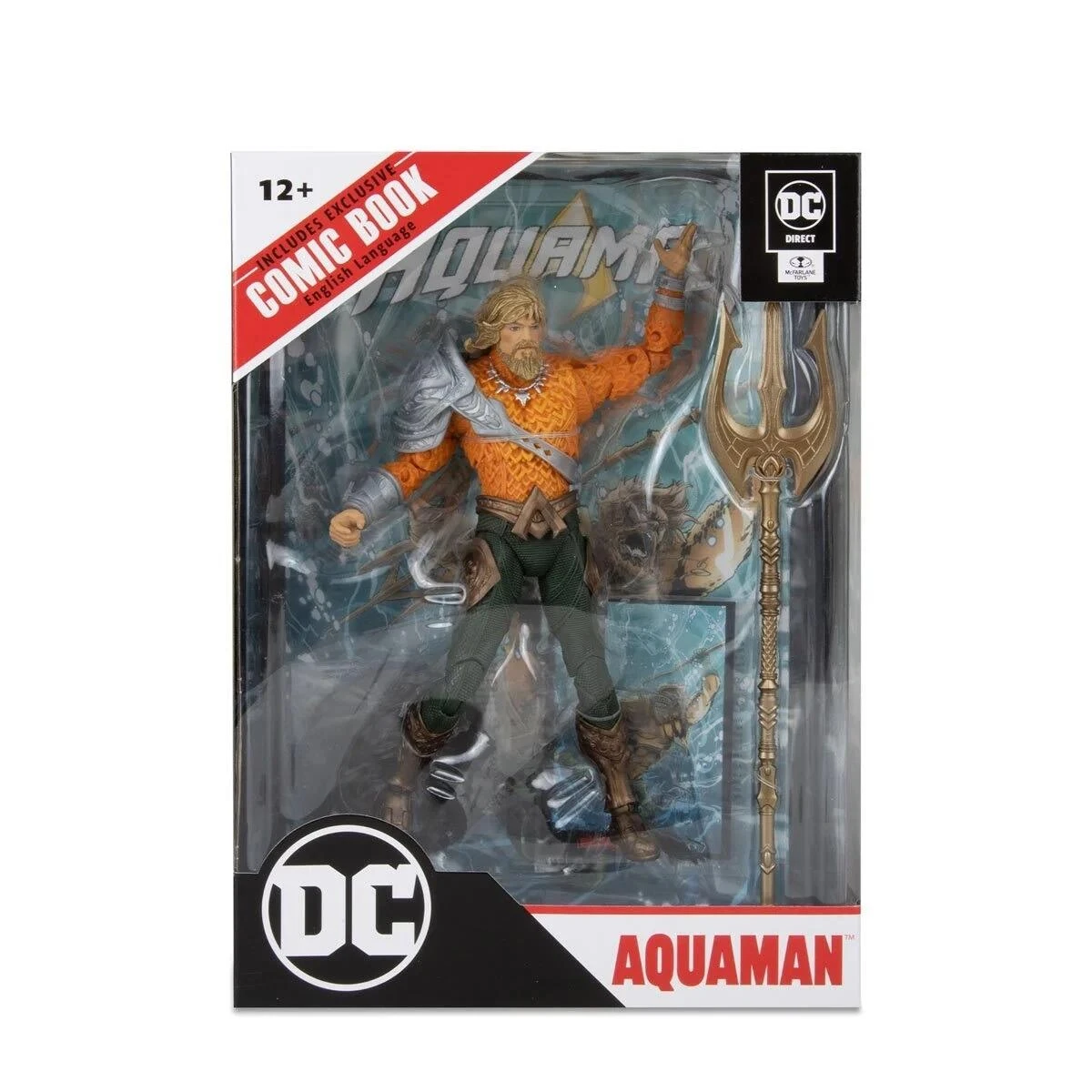 McFarlane DC Direct Aquaman Page Punchers 7 Inch Action Figure - Aquaman 4 McFarlane DC Direct Aquaman Page Punchers 7 Inch Action Figure - Aquaman - Image 2