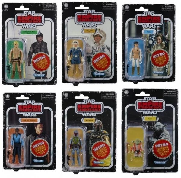 Hasbro Star Wars Retro Action Figure Wave 2 - Set Of 6 (Sealed Case) 3 Hasbro Star Wars Retro Action Figure Wave 2 - Set Of 6 (Sealed Case)