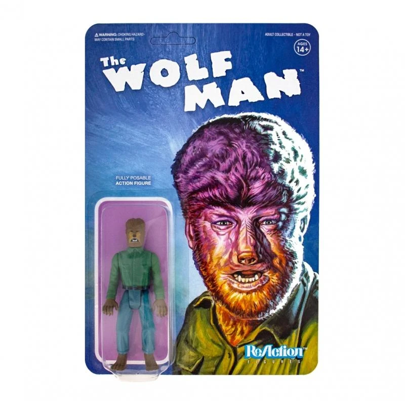 SUPER7 Universal Monsters ReAction Action Figure - Wolf Man 3 SUPER7 Universal Monsters ReAction Action Figure - Wolf Man