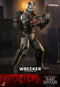 *PRE-ORDER Wrecker - Star Wars: The Bad Batch Hot Toys Collectibles 1/6 Scale Action Figure -Hasbro Store wrecker star wars gallery 640772c920ab6